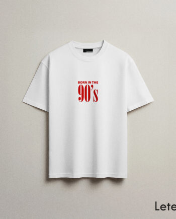 T-shirt "Born in 90's"
