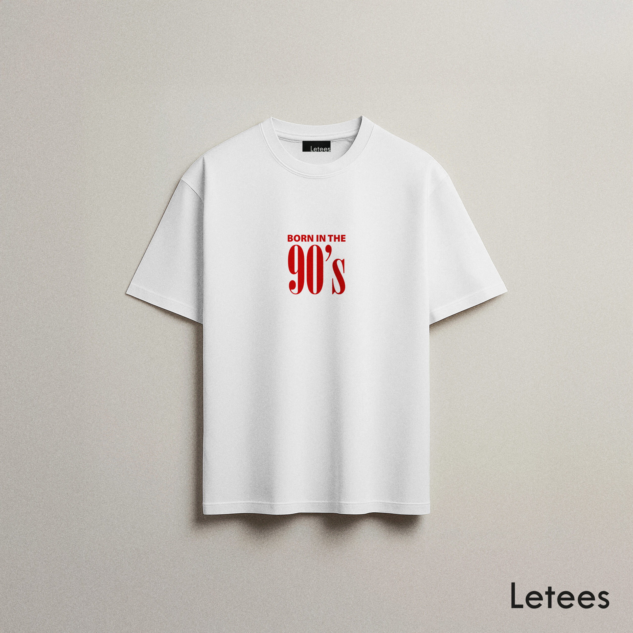 T-shirt "Born in 90's"